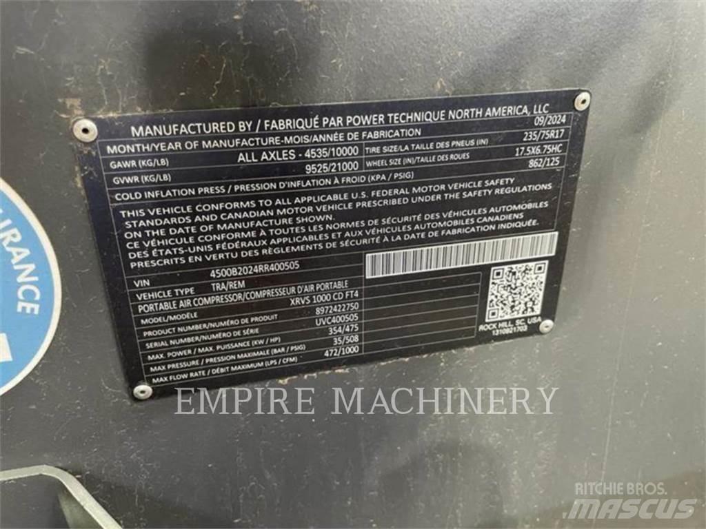 Atlas Copco XRVS1000CD Воздушные компрессоры
