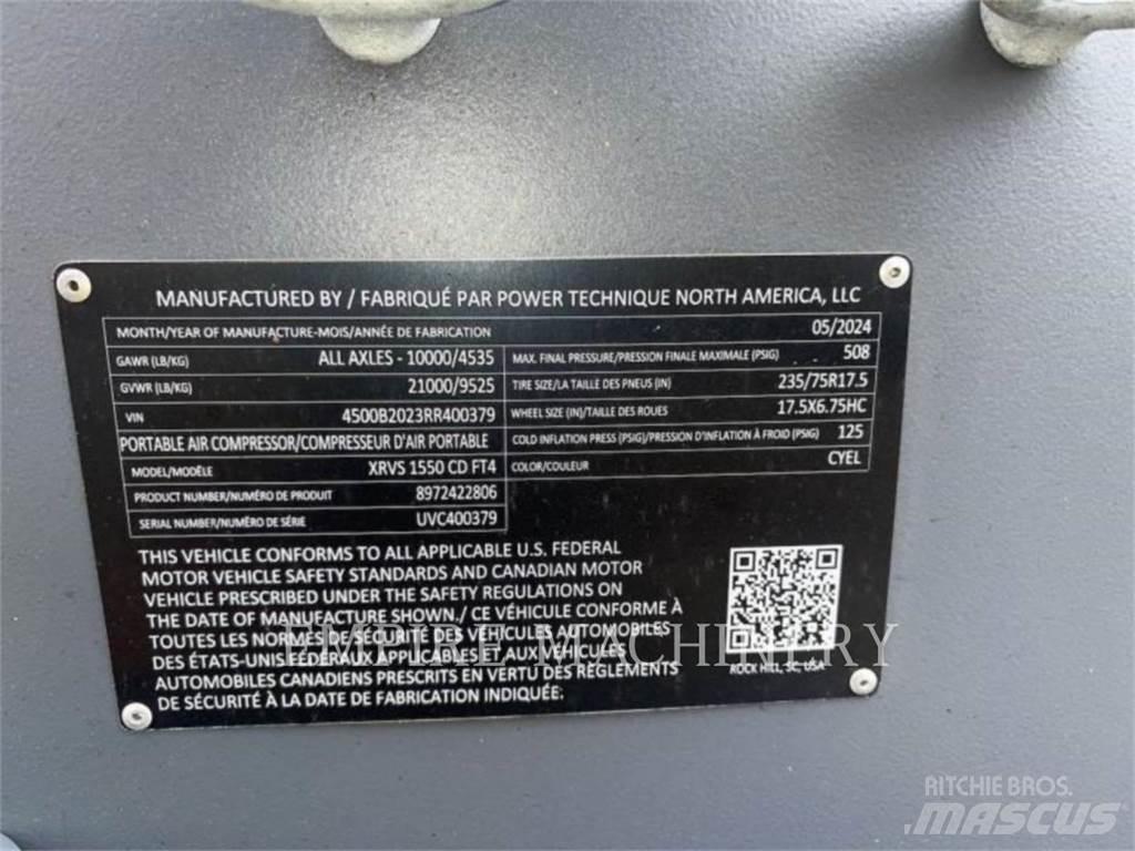 Atlas Copco XRVS1550CD Воздушные компрессоры