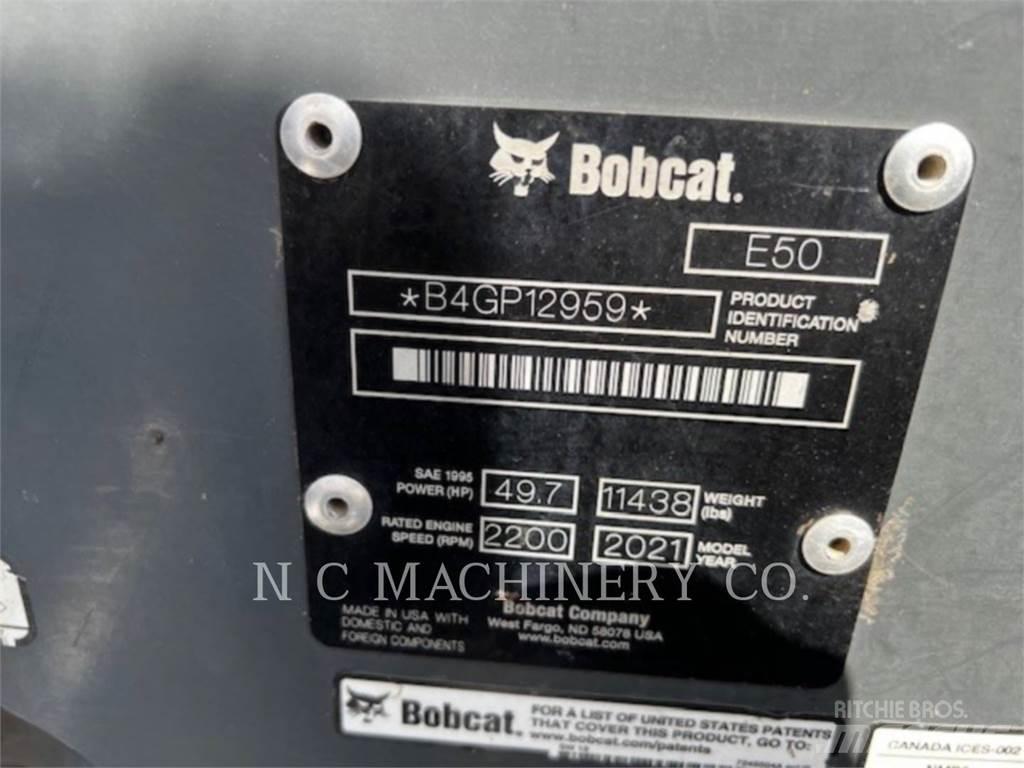 Bobcat E50 Гусеничные экскаваторы