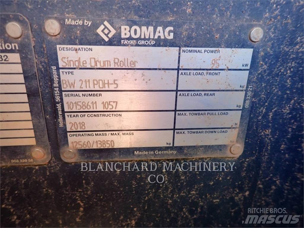 Bomag BW211PHD-5 Уплотнители грунта