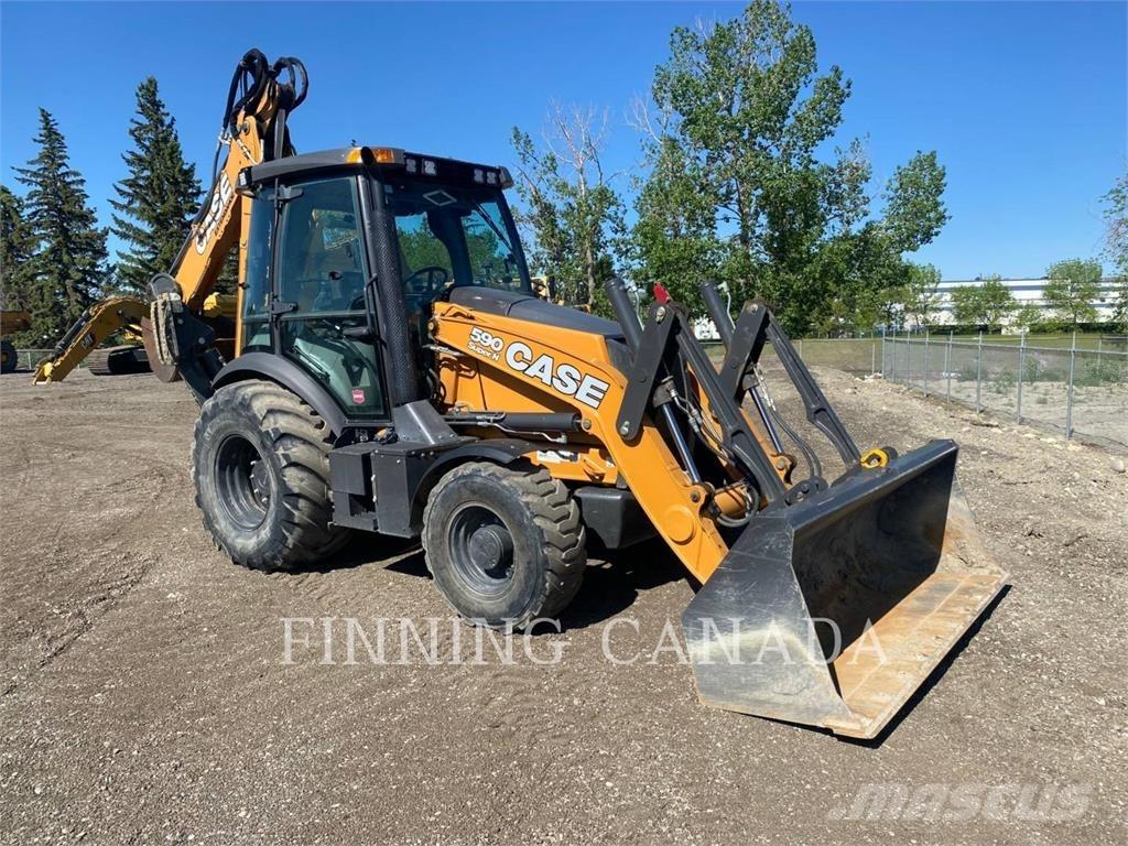 CASE 590 SN Экскаваторы-погрузчики