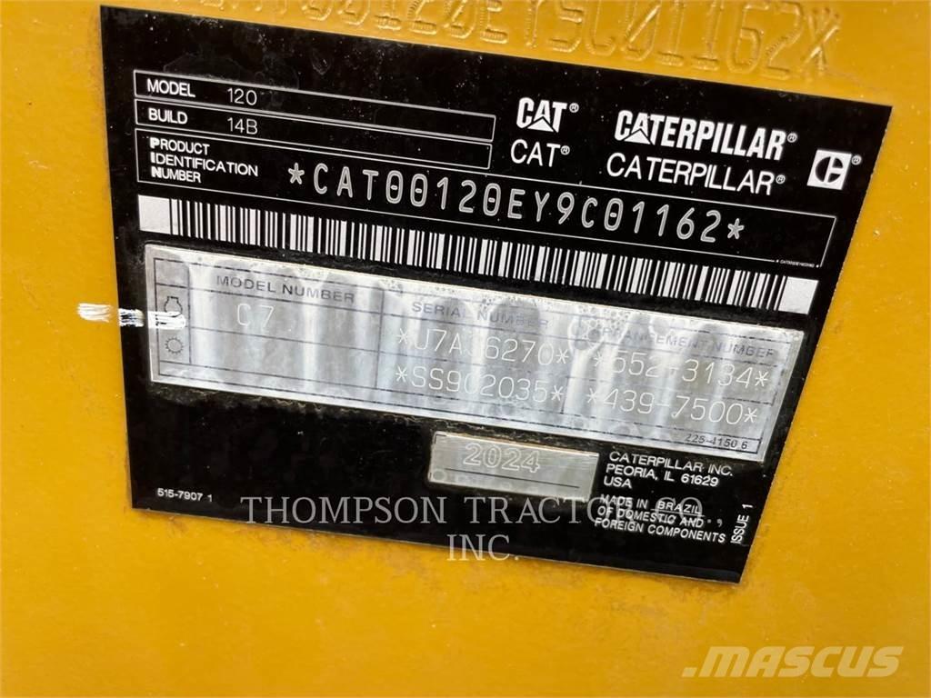 CAT 120 Грейдеры