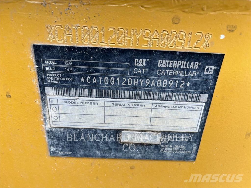 CAT 120 Грейдеры