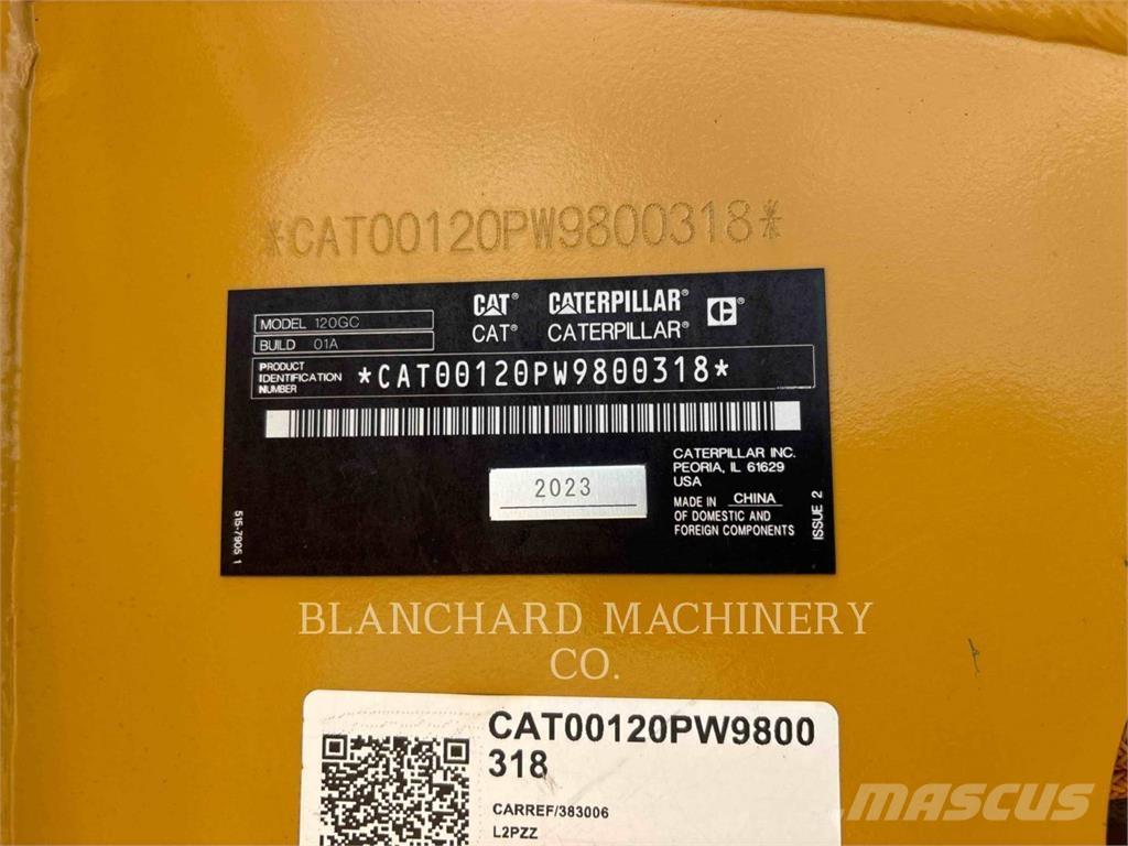 CAT 120-01GC Грейдеры