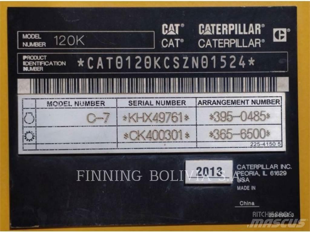 CAT 120K Грейдеры