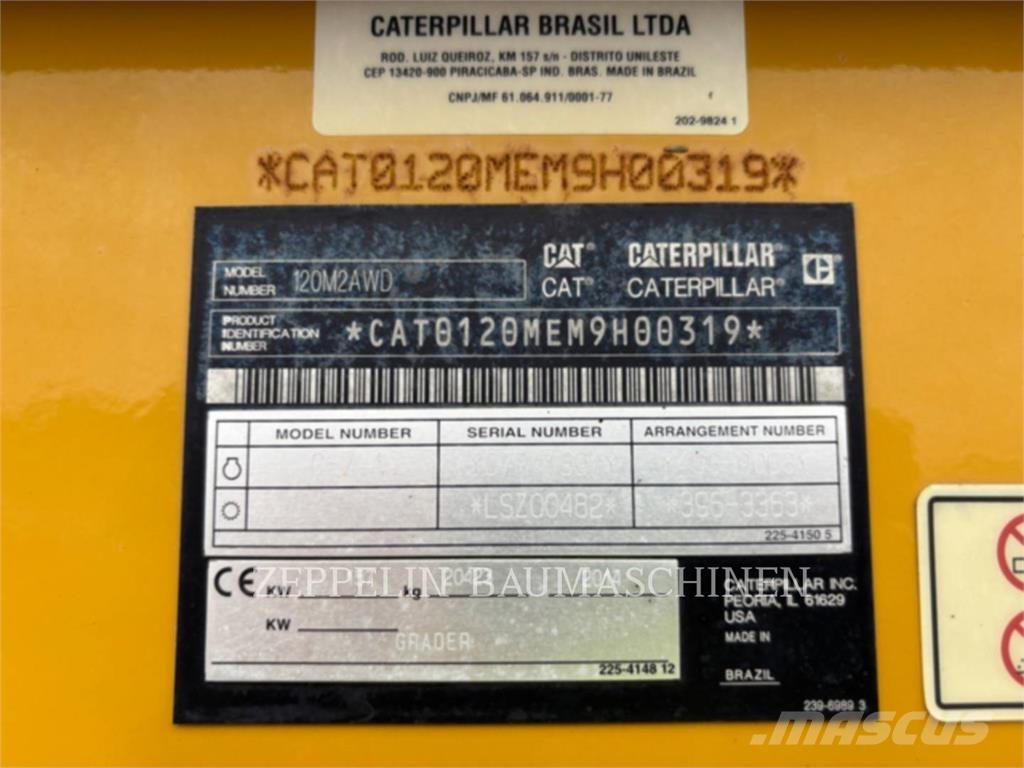CAT 120M Грейдеры