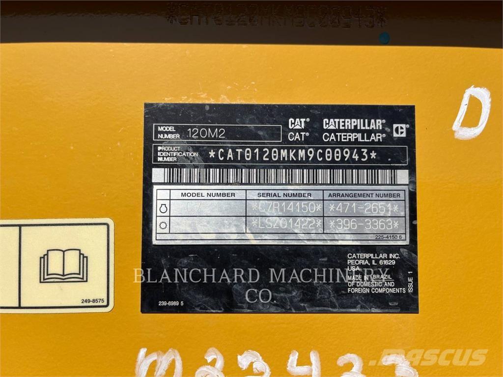 CAT 120M2 Грейдеры