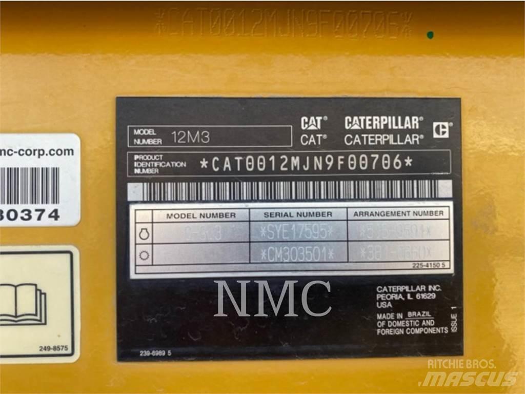 CAT 12M3 Грейдеры