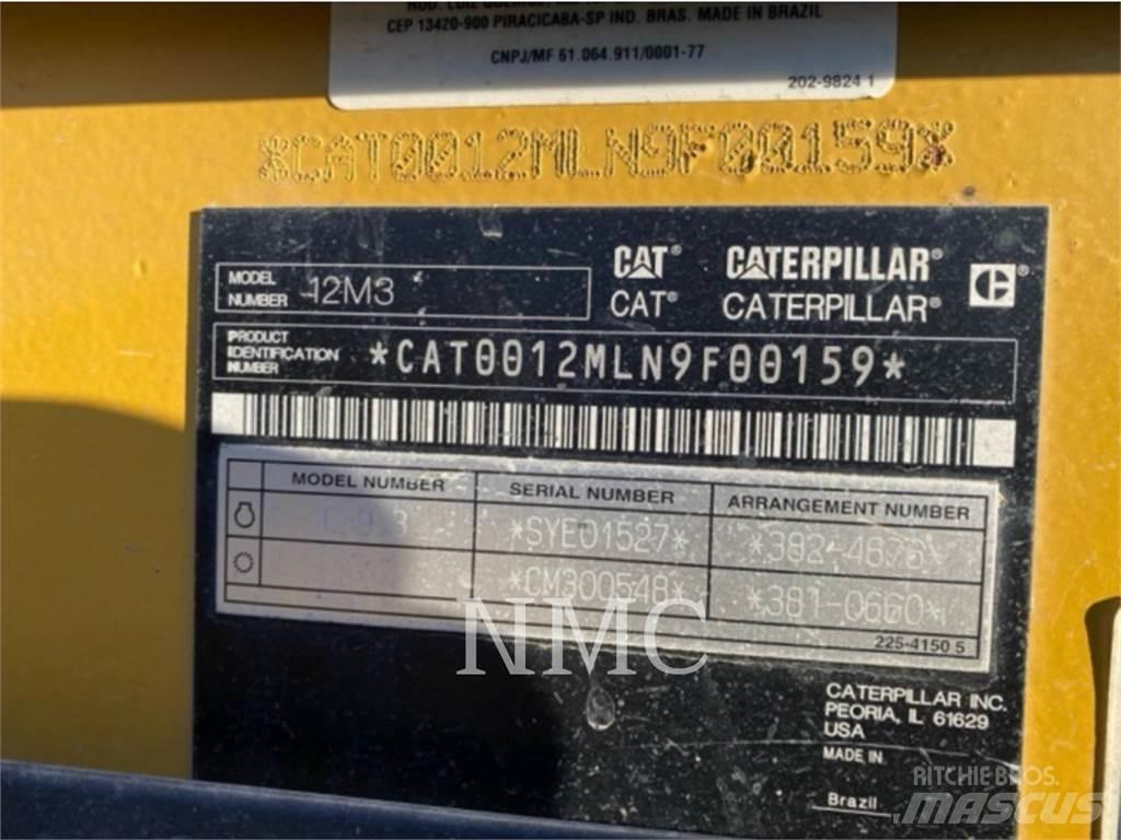 CAT 12M3 Грейдеры