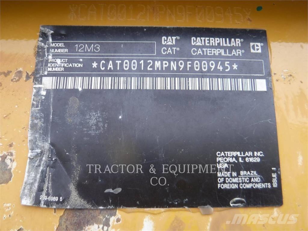 CAT 12M3 Грейдеры