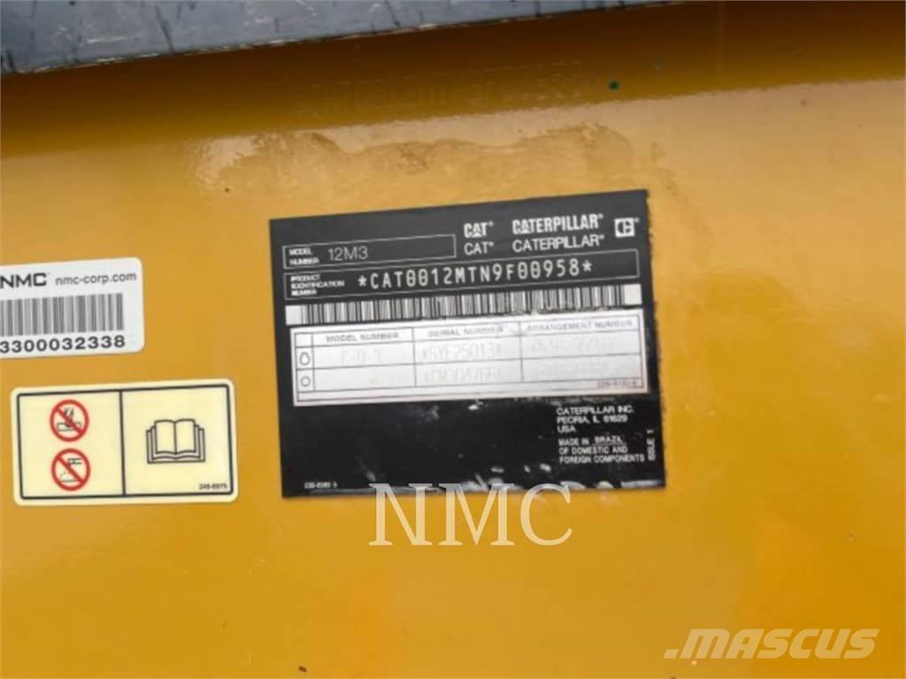 CAT 12M3 Грейдеры