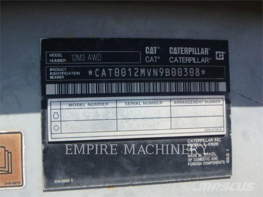 CAT 12M3 AWD Грейдеры