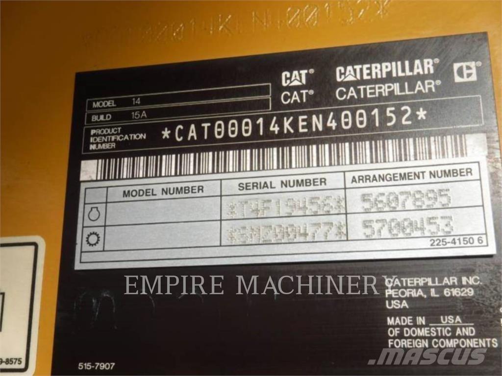 CAT 14-15 Грейдеры