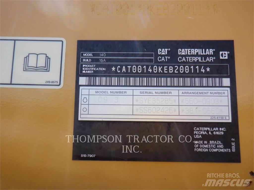 CAT 140 Грейдеры
