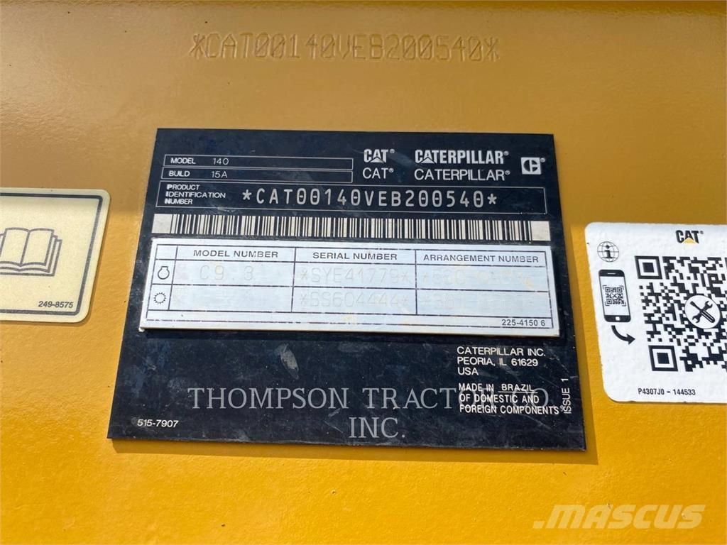 CAT 140 Грейдеры