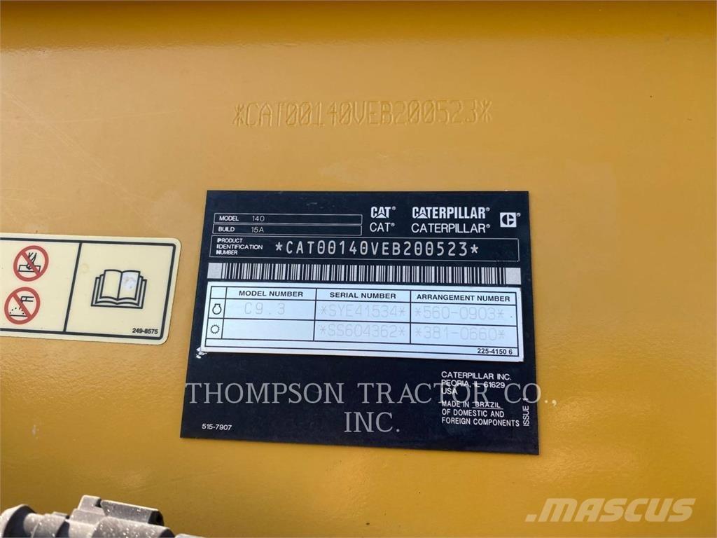 CAT 140 Грейдеры