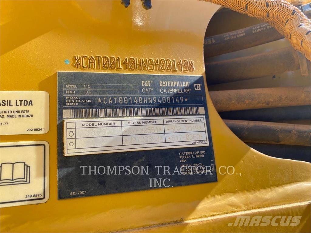 CAT 140 Грейдеры