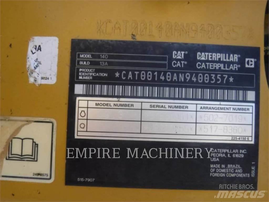 CAT 140-13 Грейдеры