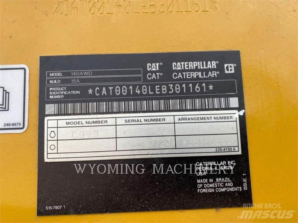 CAT 140 AWD Грейдеры