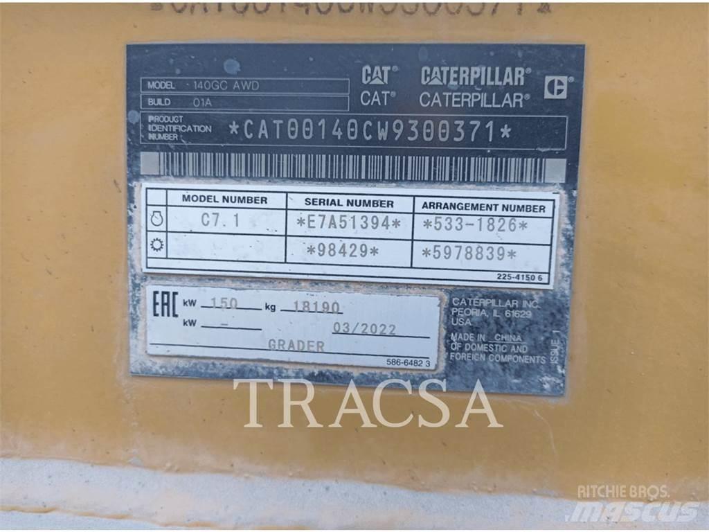 CAT 140 GC Грейдеры