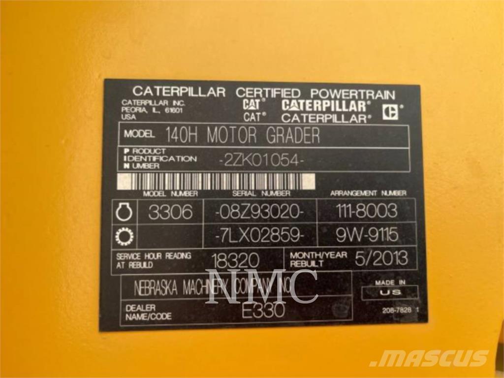 CAT 140HNA Грейдеры