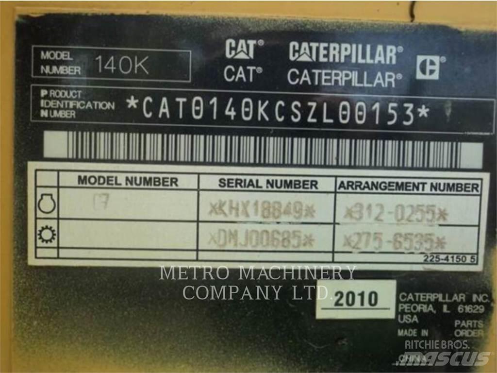 CAT 140K Грейдеры