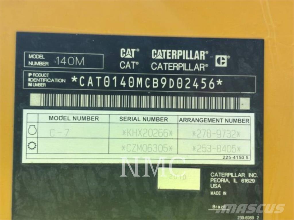 CAT 140M Грейдеры