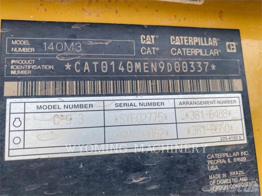 CAT 140M 3 Грейдеры