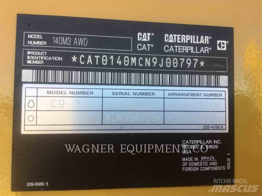CAT 140M3 AWD Грейдеры