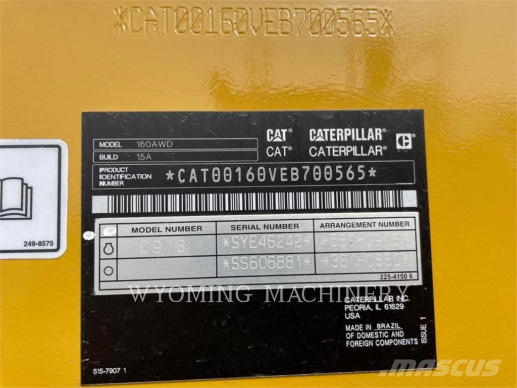 CAT 160 AWD Грейдеры