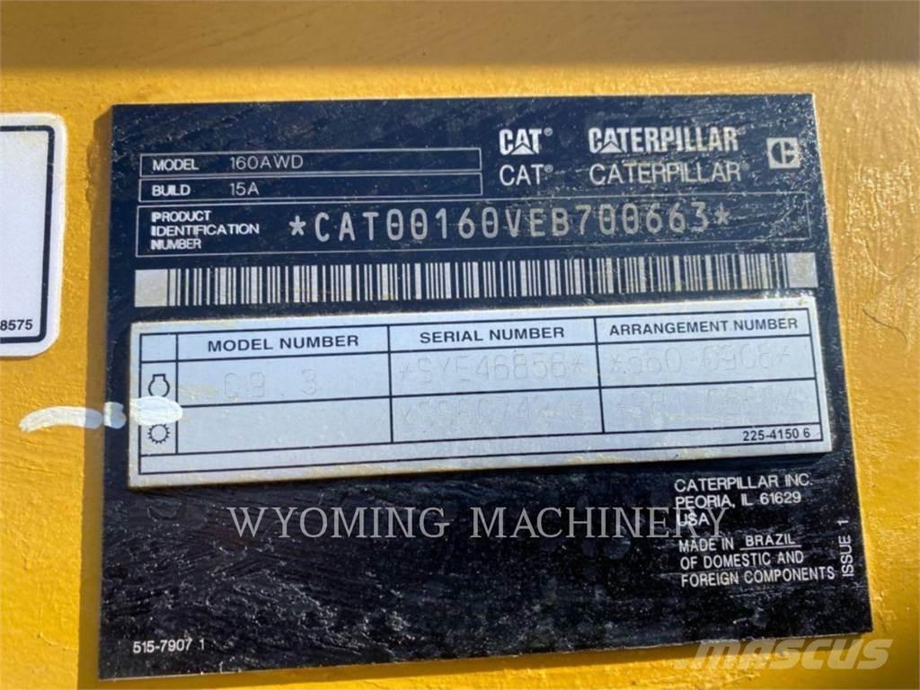 CAT 160 AWD Грейдеры