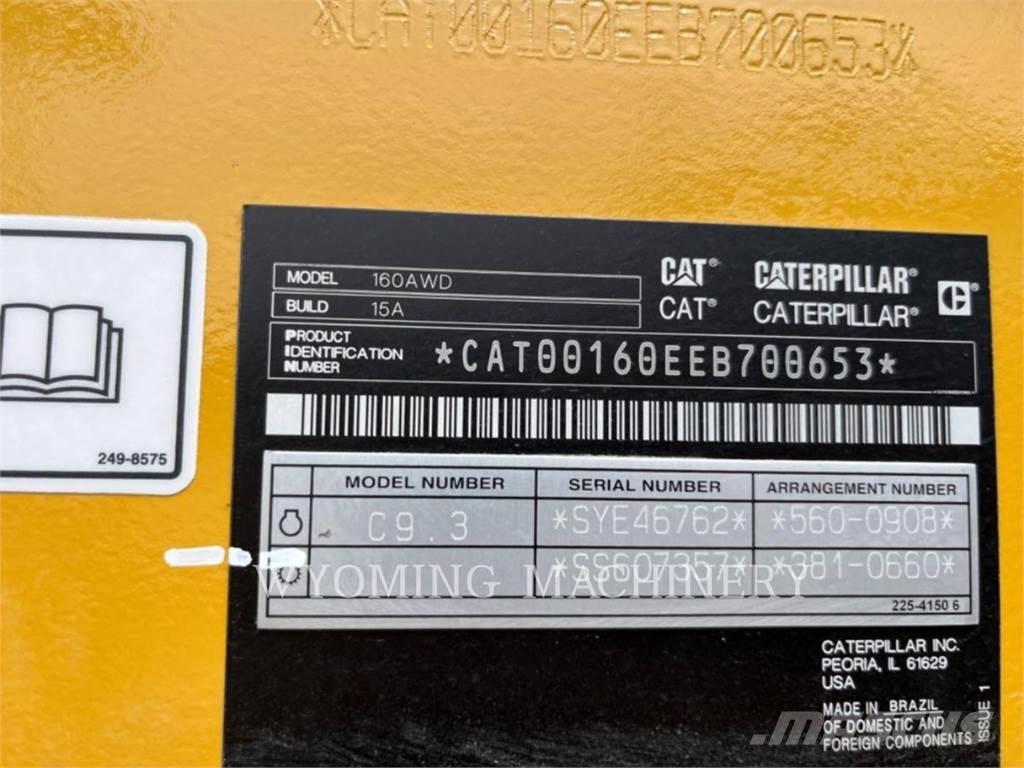 CAT 160 AWD Грейдеры