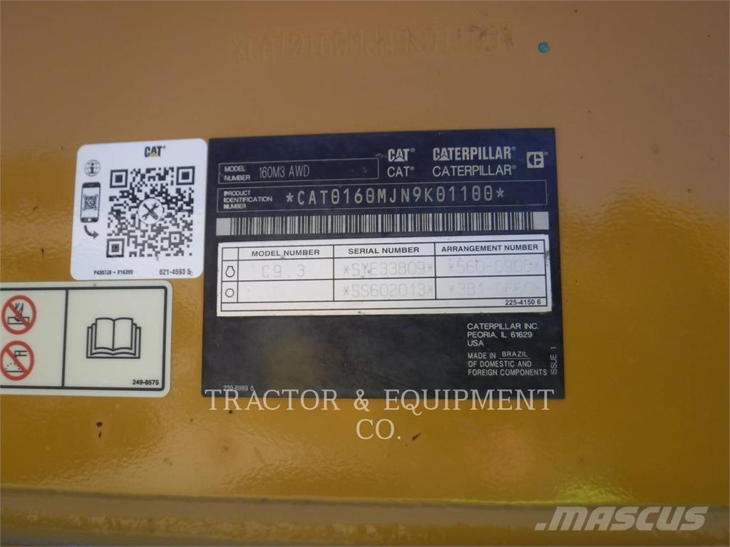 CAT 160M3 AWD Грейдеры