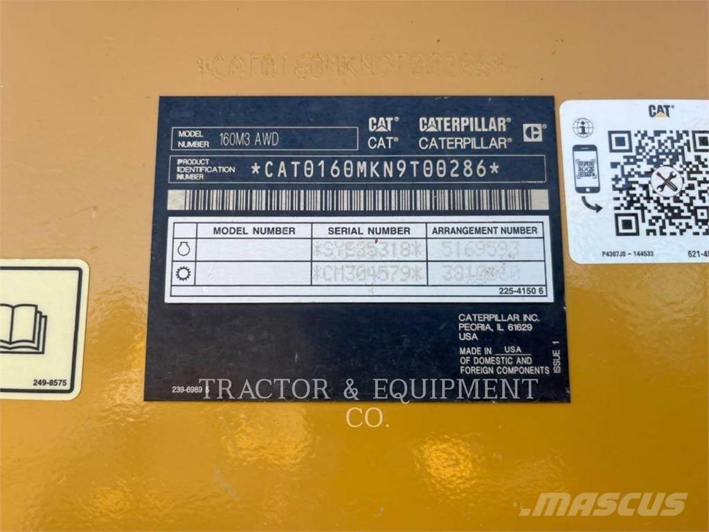 CAT 160M3 AWD Грейдеры