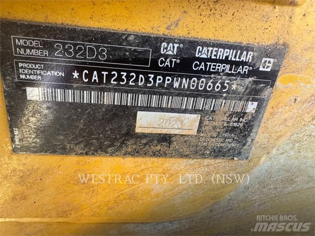 CAT 232D3LRC Мини-погрузчики