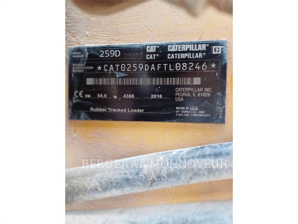 CAT 259D Гусеничные фронтальные погрузчики