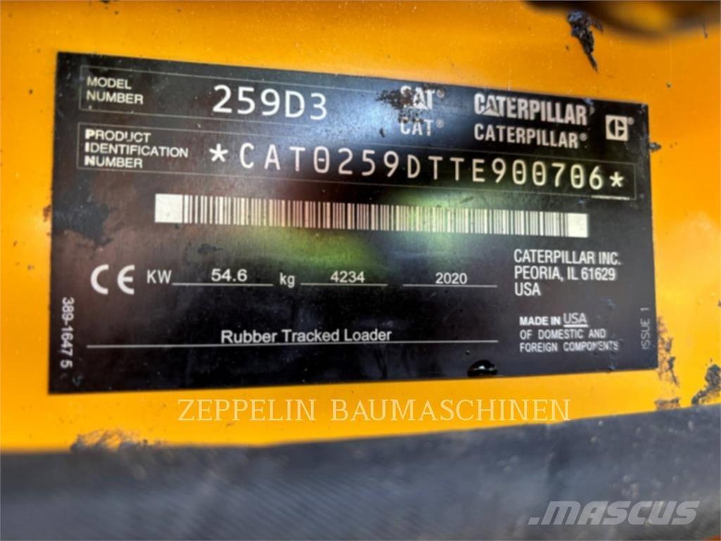 CAT 259D Мини-погрузчики