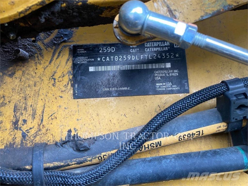 CAT 259D Гусеничные фронтальные погрузчики