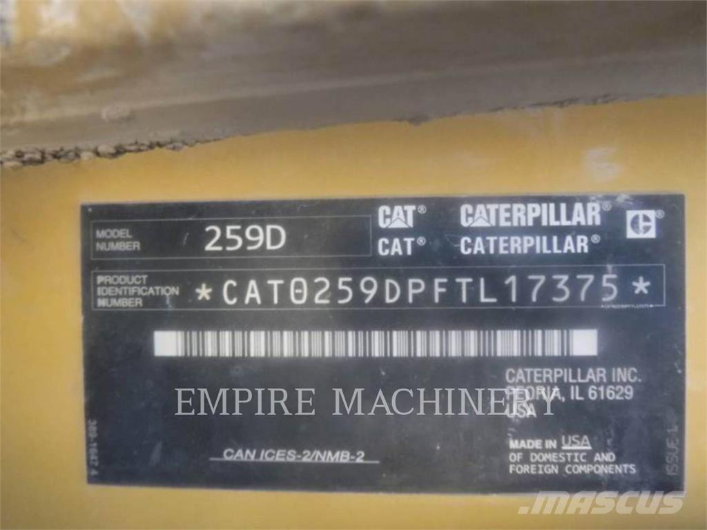 CAT 259D Мини-погрузчики
