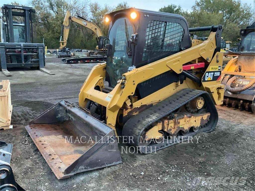 CAT 259D Гусеничные фронтальные погрузчики