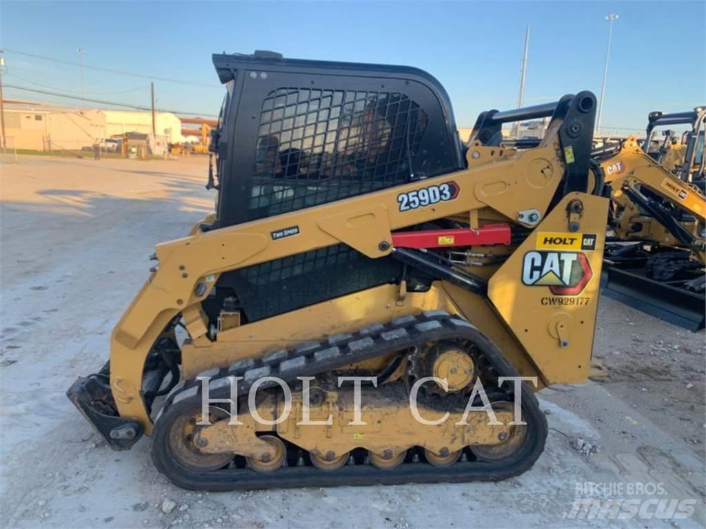 CAT 259D CAB Мини-погрузчики