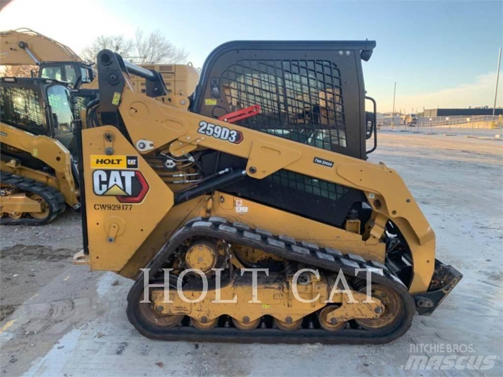 CAT 259D CAB Мини-погрузчики