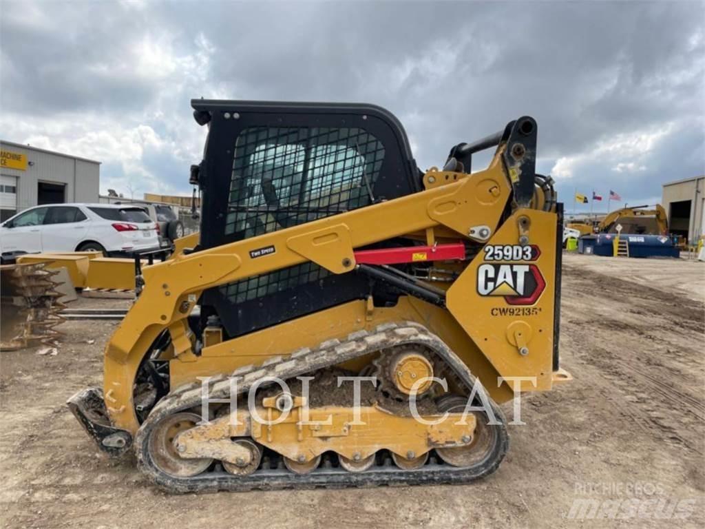 CAT 259D CAB Мини-погрузчики