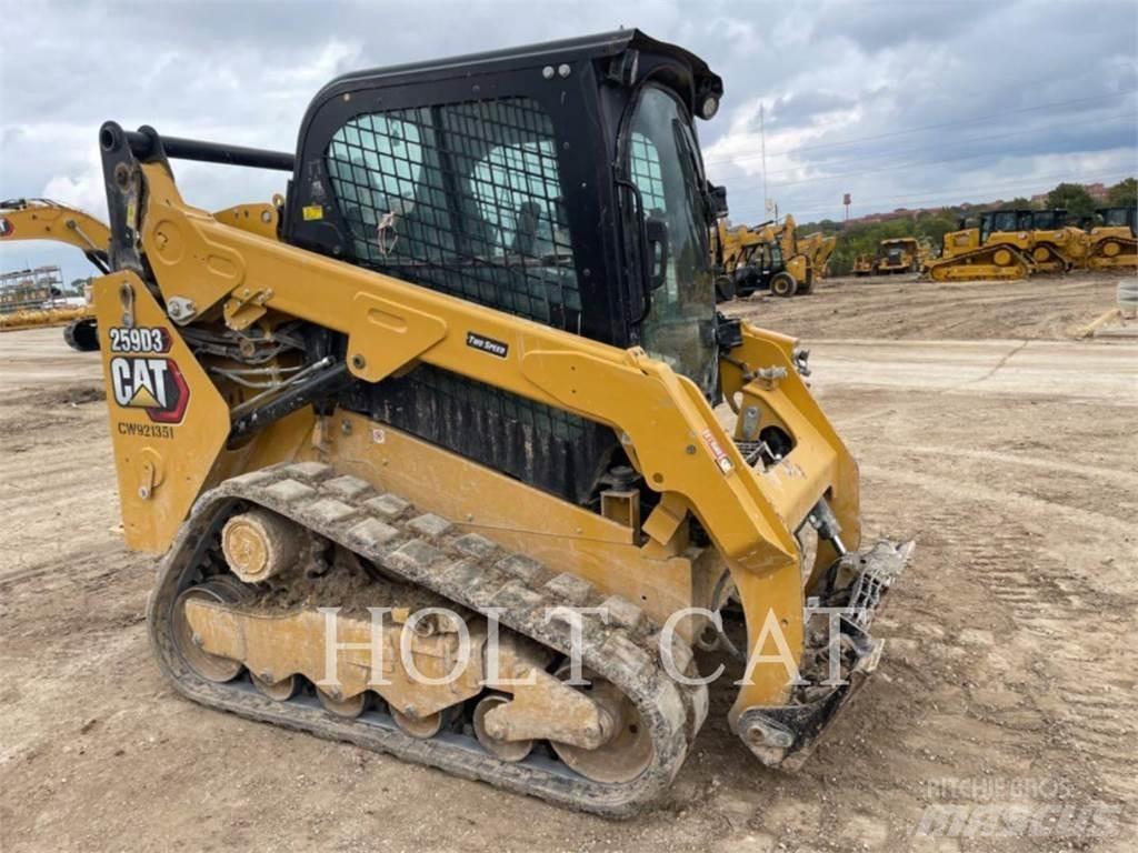 CAT 259D CAB Мини-погрузчики