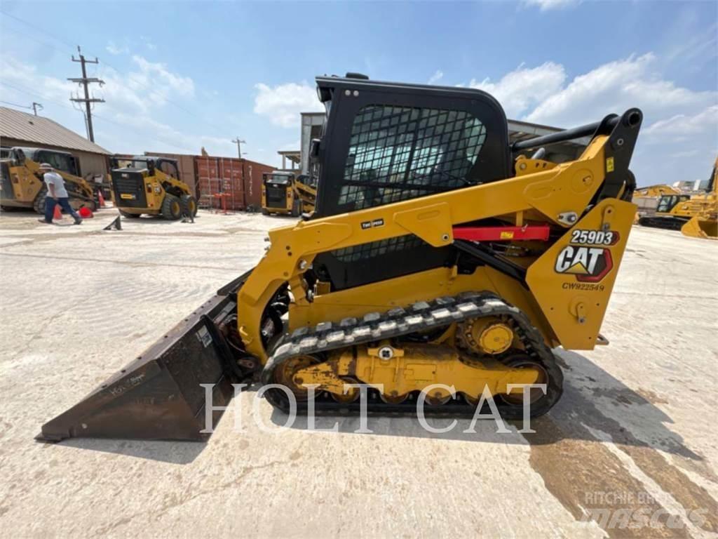 CAT 259D CAB Мини-погрузчики
