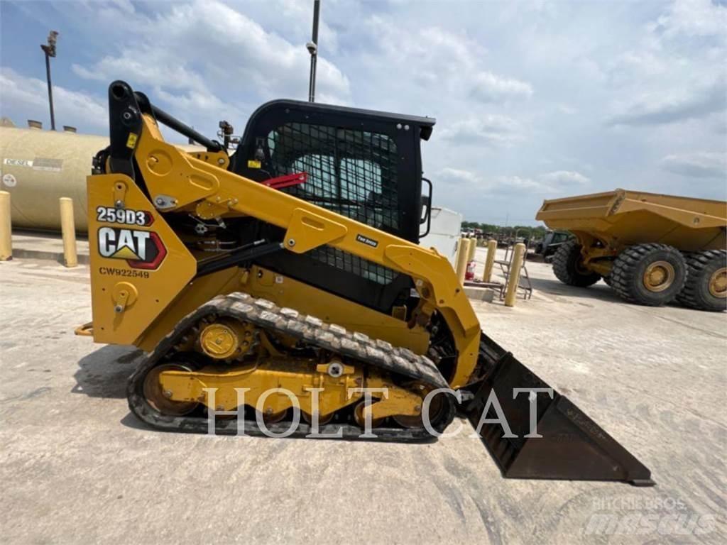 CAT 259D CAB Мини-погрузчики