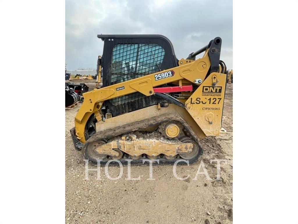 CAT 259D CAB Мини-погрузчики