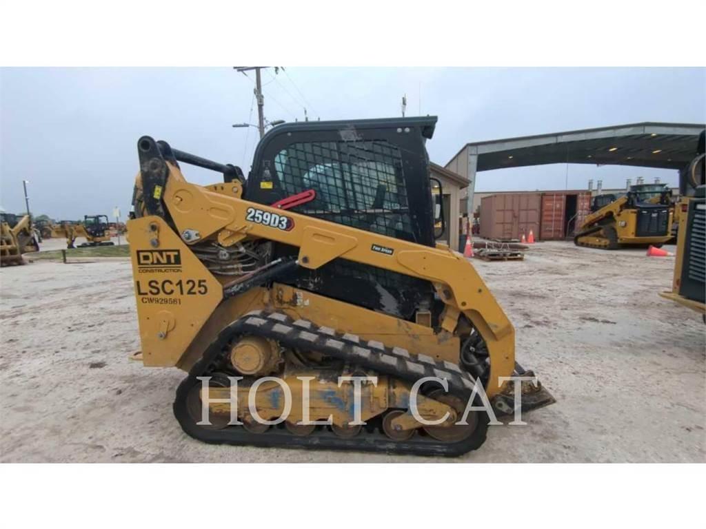 CAT 259D CAB Мини-погрузчики