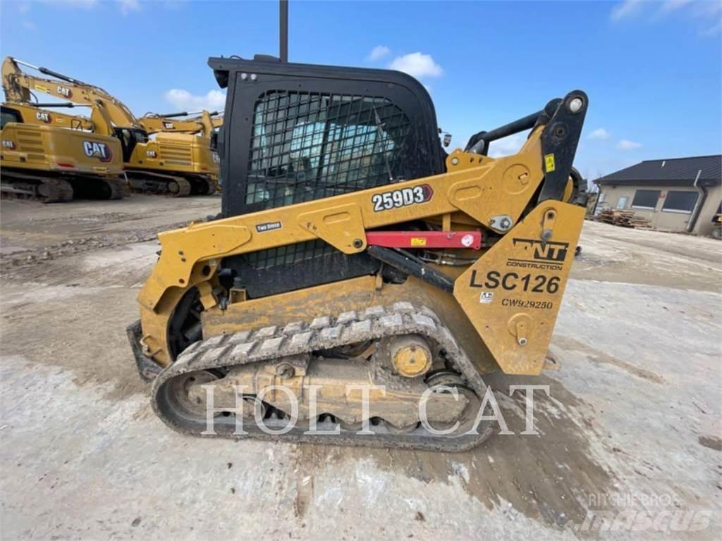 CAT 259D CAB Мини-погрузчики
