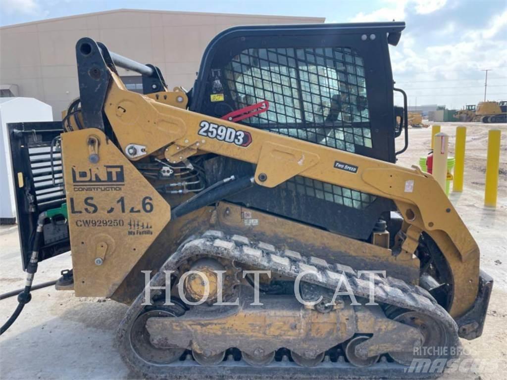 CAT 259D CAB Мини-погрузчики